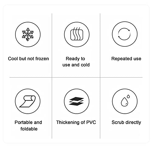 GLOGLOW Tapete de resfriamento para animais de estimação, almofada de resfriamento de verão para cac