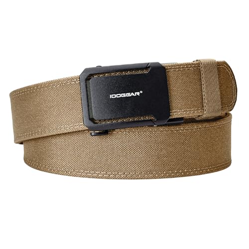 Image of IDOGEAR SPORTS Quick-Adjust Tactical Ratchet Belt | Heavy-Duty 1000D Nylon for EDC, CCW & Duty Use