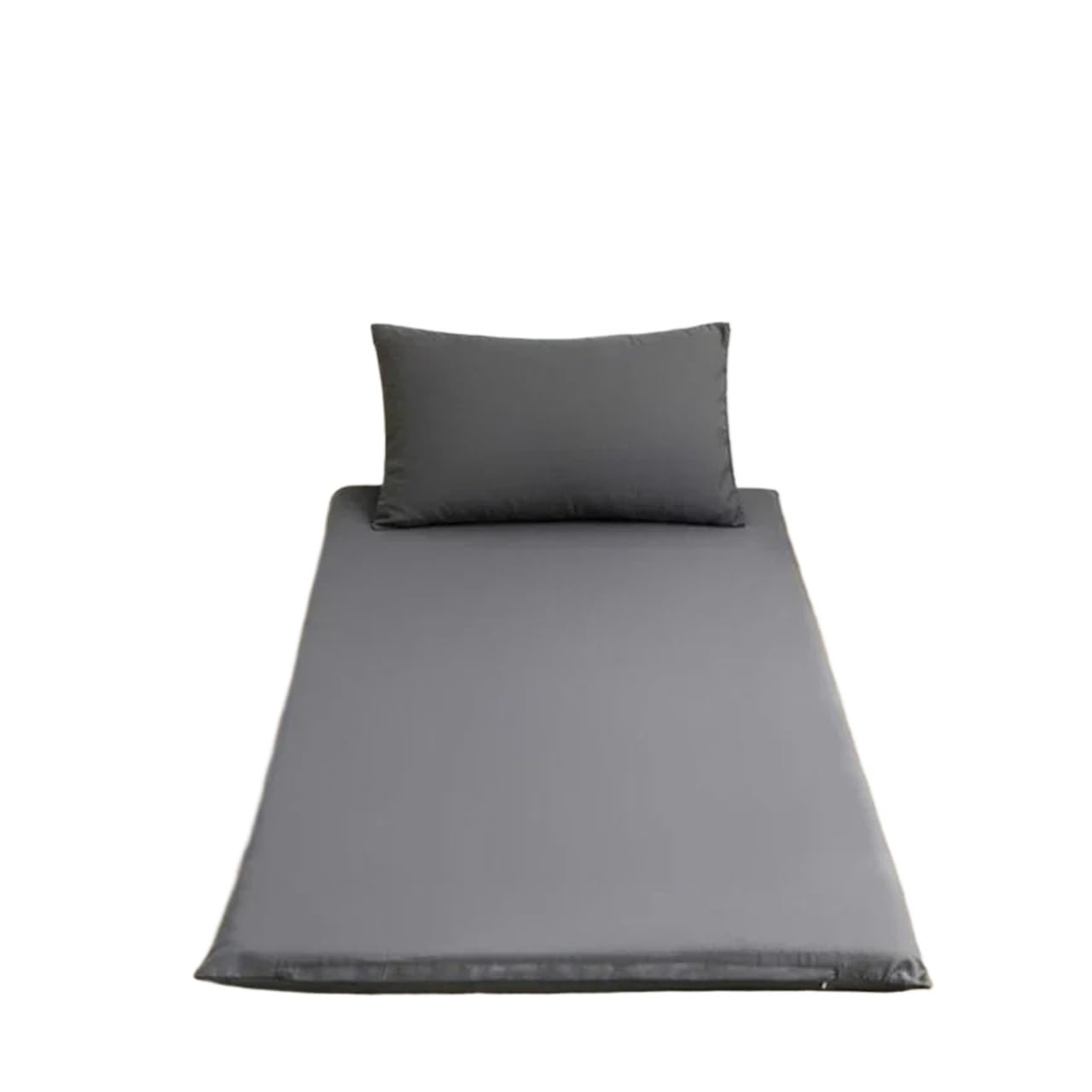ZIHDKE 1pcs Fully Enclosed With Zipper Mattress Protector Cover Single Bed Sheet Protection Pad for Tatami(Grey)