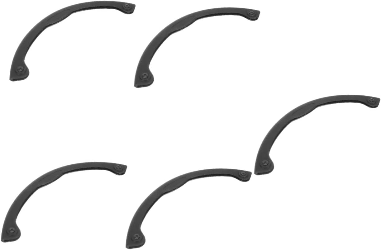 BESPORTBLE 5pcs Skateboard Deck Cover Collision Strip Edge for Snowboards and Skateboards Shock Absorbing Installation Fit