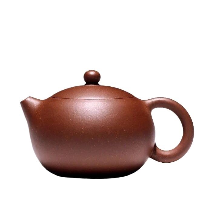 Tetera de Cerámica de Arcilla Púrpura, Hecha a Mano miniatura 1