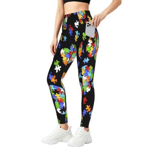 Pantalones de yoga cómodos para running y pilates con bolsillos laterales