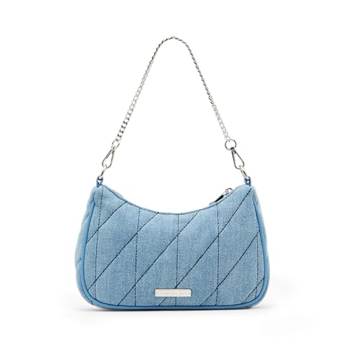 Madden Girl MG241161 Blue Shoulder Bag, Denim3