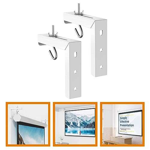 Support mural pour écran de projection ultra stable avec fixation simple Ciieeo