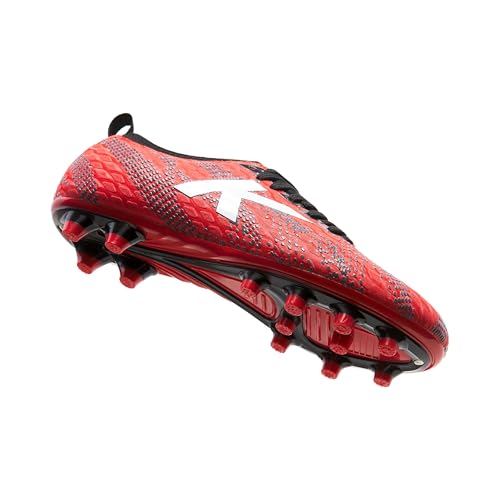 Botas de fútbol Kelme Pulse MG rojas para césped artificial 4