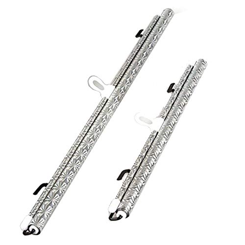 YUDEYU Balcon Pare Soleil Installation De La Ventouse Isolation De La Chambre Ombres Film De Verre Store Écran D'intimité Protection Solaire (Color : Silver, Size : 40x60cm) Cover