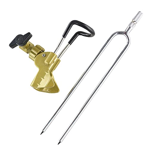 Angelrutenhalter Universal Angelrute Halter Stand Winkel einstellbare Halterung Angelrute Stents Halter Angelgerät Zubehör Angelrutenständer
