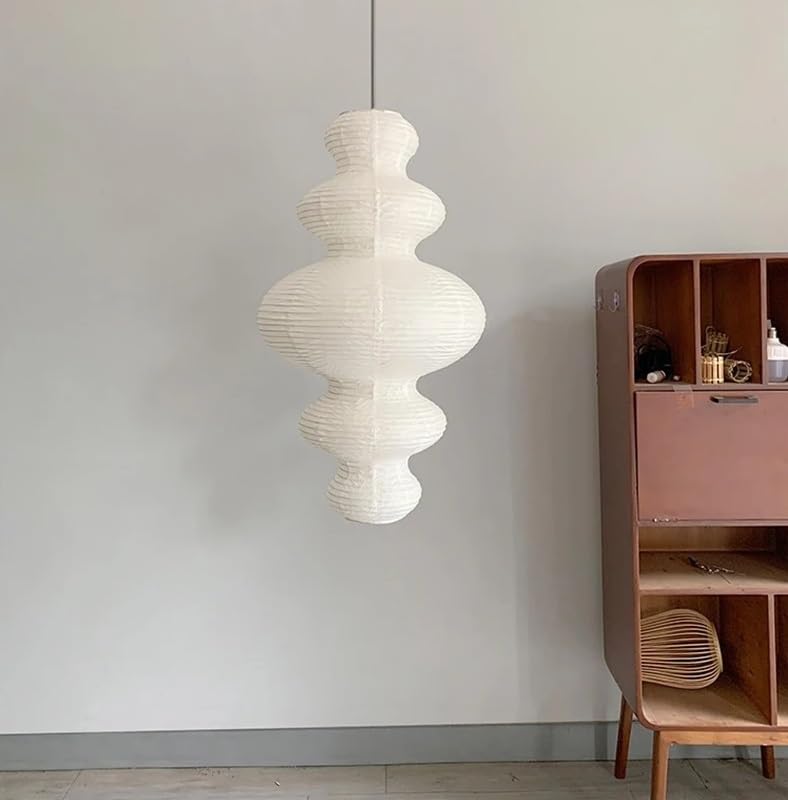 Lampe en papier de riz Yong évitez l'éblouissement suspension salon douce