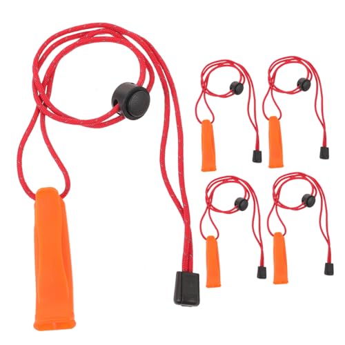 5 Pitos Plásticos Duraderos para Emergencias y Deportes miniatura 1