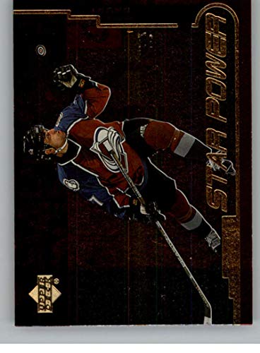 1999-00 Upper Deck Gold Reserve Official NHL Hockey Card #142 Chris Drury SP Short Print Colorado Avalanche
