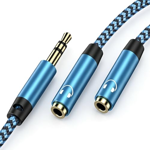 3.5mm �I�[�f�B�I���z�P�[�u�� 3��/TRS�C���z������R�[�h 2���z�P�[�u�� 3.5mm �w�b�h�z�������P�[�u�� Hi-Fi���� ���_�f���c�� ���ϋv���i�C�����҂� 24K�����b�L�v���O �^�u���b�g/MP3/PC/PS4/Xbox one���ɑΉ� �i