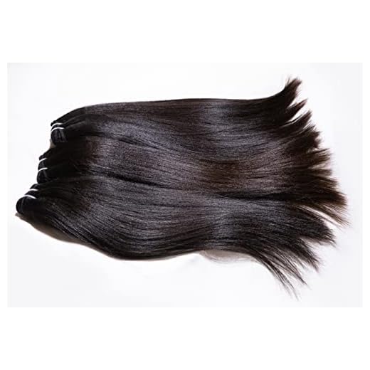 Last 5 Years Raw Light Yaki Straight Relaxed Straight Human Hair 3 Bundles Natural Coarse Yaki Kinky Straight One Donor Virgin Hair Weave For Black Women (16" 18" 20")