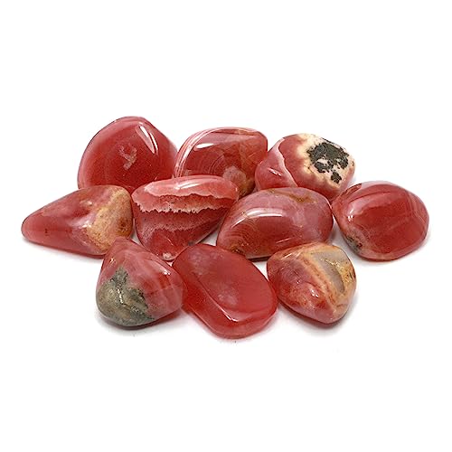 CrystalAge Gem Rhodochrosite Tumble Stone (20-25mm)