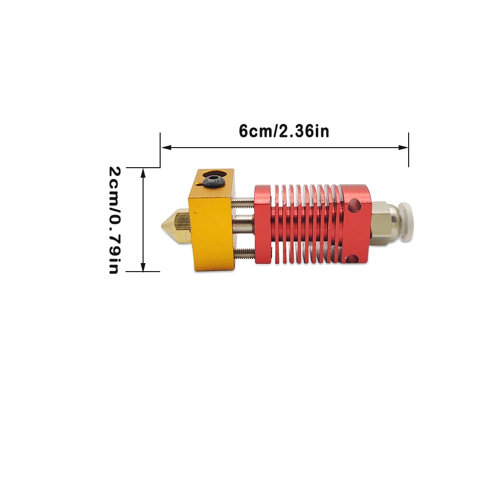 Bon marché Full Metal J-head CR10 Hotend Extrude Hot End Kit pour Ender-3-5 pro CR10 10s Bowden Bon marché Full Metal J-head CR10 Hotend Extrude Hot End Kit pour Ender-3-5 pro CR10 10s Bowden