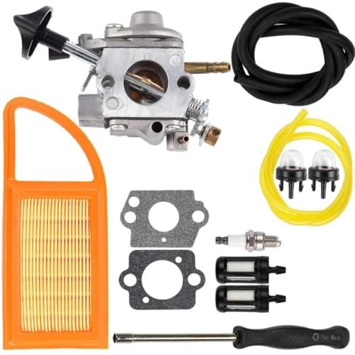 Carburador BR 600 kit de repotenciación con filtro de aire combustible para soplador Stihl