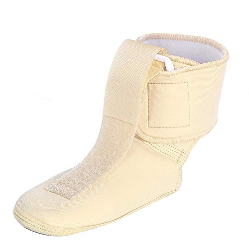 Foot Brace- Ankle Support Ankle Joint Support Adjustable Foot Drop Orthotics Brace Foot Pain Relief Splint(M)