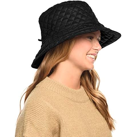 Foldable Water Repellent Quilted Rain Hat Cover