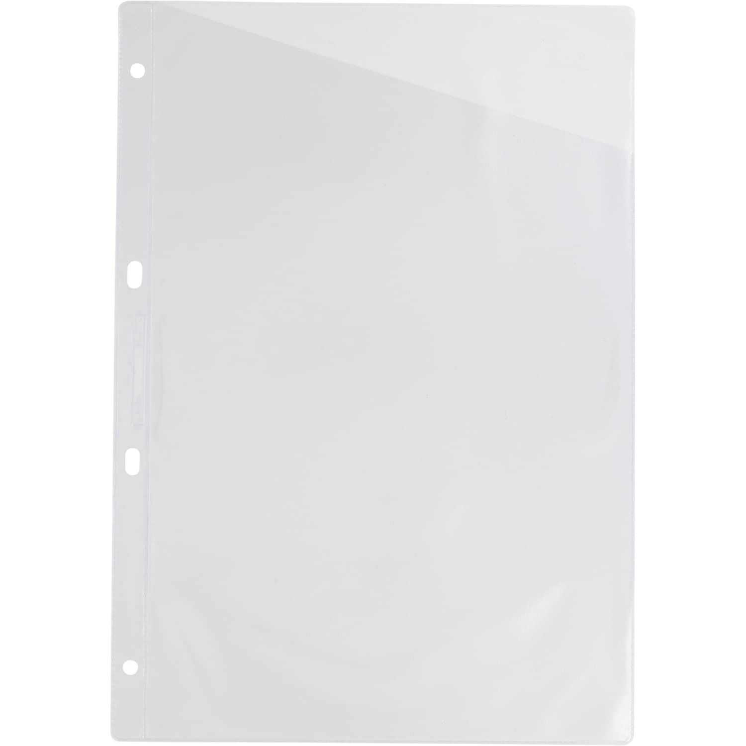 Grafoplas 5756644 – Cartelline con fori PVC, A4, trasparente