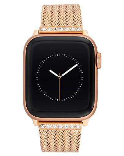 Anne Klein Women's Dress Watch with Stainless Steel Strap, Rose Gold, 20 (Model: WK-1014RGRG)