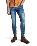 Tief sitzend G-STAR RAW Herren Revend Skinny Jeans, Mehrfarben (medium indigo aged 51010-8968-6028), 32W / 32L