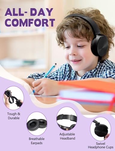 Save on 2-Pack Kids Headphones for School & Classroom - Image 4