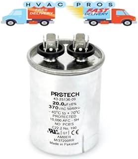 43-100509-18 43-101666-57 OEM Ruud Protech Rd Run Capacitor 20 uf 370 Volt