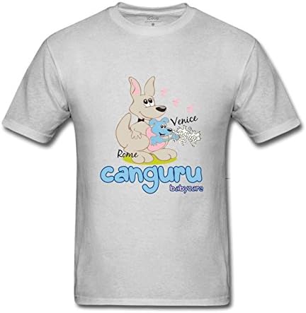 Canguru Badycare Men's Simple T Shirt XXL Gray