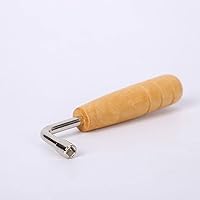 Vista 6 de Pines de afinación de arpa en forma de L llave de afinación de arpa martillo de afinación para lira arpa cuerdas reparación instrumentos de cuerda