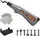 Bucasso Schnurloser Stiftschleifer, variable Geschwindigkeit, Mehrzweck-Elektrowerkzeug zum Schleifen, Polieren, Finishing, DIY-Handwerk (GRAU)