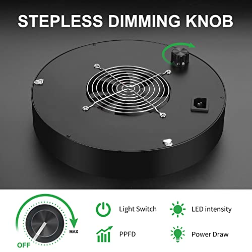 Fecida Dimmable Led Grow Light Ufo1000, 2022 Newest Grow Lamp With Ideal Sunlike Full Spectrum, Premium Plant Growing Light For Indoor Plants Veg, Flower, Fruit, Succulents, Aquarium #TOP2