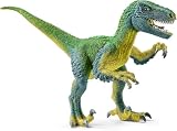 schleich DINOSAURS | Velociraptor 14585 | dinosaurio detallado con mandíbula y brazos móviles | gran regalo para niñas y niños | juguete de dinosaurio schleich a partir de 3 años | 18 x 6 x 10 cm