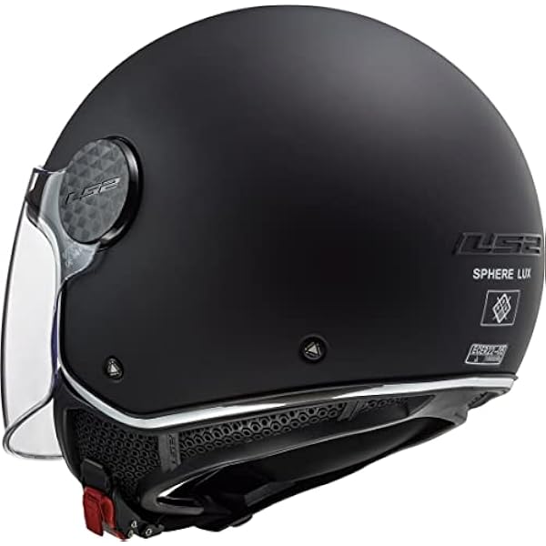 Мотошлем LS2 Sphere Lux матовый чёрный размер S