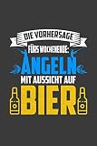 Die Vorhersage fürs Wochenende: Angeln mit Aussicht auf Bier: Jahres-Kalender für das Jahr 2020 DinA-5 Jahres-Planer Organizer
