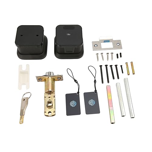 Smart Lock WiFi 5 Em 1 Com Impressão Digital, Senha, Chave, Cartão Magnético, Perfeito para Quartos,
