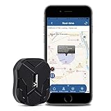 GPS Tracker Anti-Diebstahl Mini-GPS-Locator 1500mAh IP65 wasserdichtes Echtzeit-Tracking mit Vibrationsmotor magnetische Aufladung mit kostenloser APP ohne ABO für Auto, Kinder, Fahrrad