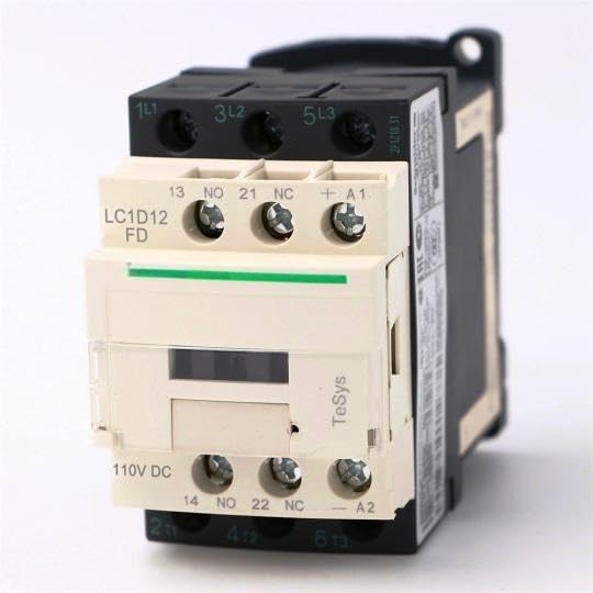 Contacteur LC1D12FD 3P commande moteur 110V CC armoire