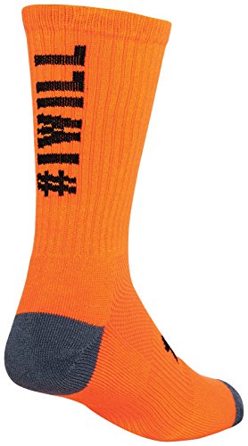 Under Armour Mens # i Will Crew, Blazeorange/black, Large