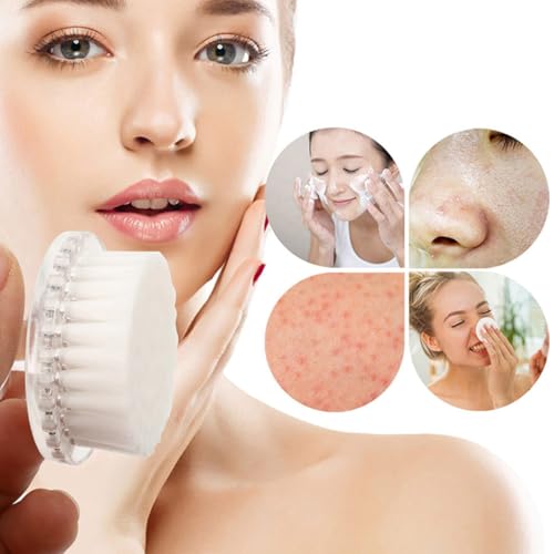 TOVINANNA Cepillo De Limpieza Facial Manual Con Cerdas Blandas Para Exfoliación Suave Y Promoción Circulación Ideal Para Limpieza Profunda Y Masaje Facial Diario - imagen 6