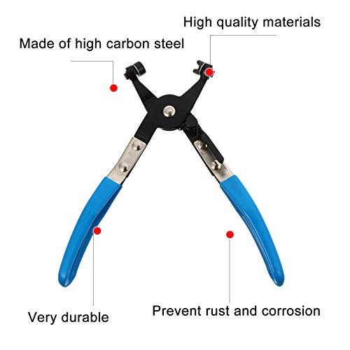 ULTECHNOVO BraÃ§adeira de Mangueira de AutomÃ³vel Alicate Ferramenta de Reparo BraÃ§adeira de Filtro