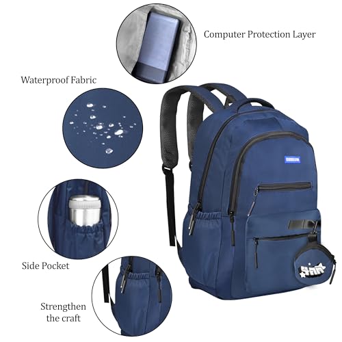 Image of OPTIMA Clouds Love School Bag|Tuition Bag|College Backpack|ForGirls&Women|Waterproof Bag