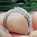Imagen de Anillo de oro de 14 quilates; alianza de boda o anillo de aniversario para mujer