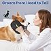 WAZNFYV 3Pcs Pet Hair Removal Glove, 2025 New Upgrade Electrostatic Gloves Pet Hair Reusable for Cats Dogs & Pets
