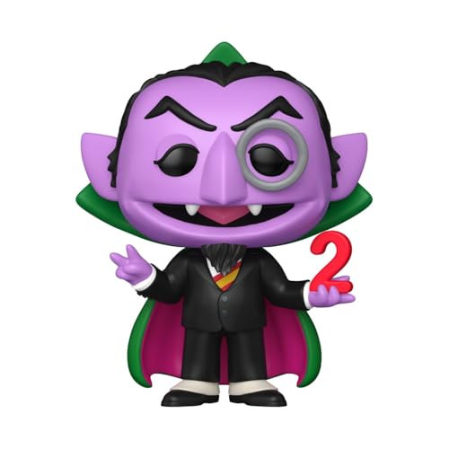Miniatura 4 de Funko Pop! TV: Sesame Street - The Count | Merchandising Oficial - Figura de Vinilo Coleccionable para Decoración - Regalo Friki de Cumpleaños
