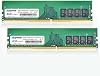 Memoria RAM 8GB DDR4 17000U PC4 2133 2X4GB UDIMM, DDR4-2133MHz PC4-17000 CL15 1Rx8 1.2V sin ECC 288 pines para Escritorio 2