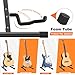 GLEAM Guitar Stand - Electric, Acoustic and Bass, Banjo Stand, A-Frame Metal Folding Guitar Rack with Non-Slip Rubber Sleeves and Foam Arms Black