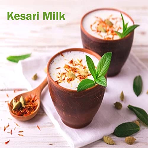 Image of Badshah Kesari Milk / Doodh Masala Powder | Made with Almond, Cashew Nuts, Cardamom (Elaichi) Saffron (Kesar) | Freshly Blended | Tasty and Healthy | 50 Gram | Pack of 1