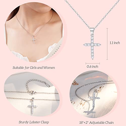 Confirmation Gifts for Girls, Confirmation Gifts for Teenage Girl Catholic Cross Necklace for Girls Daughter Niece Granddaughter - Image 4