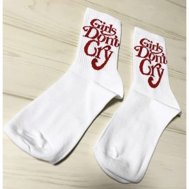 Amazon.co.jp: girls don't cry ソックス 靴下 ガールズドント