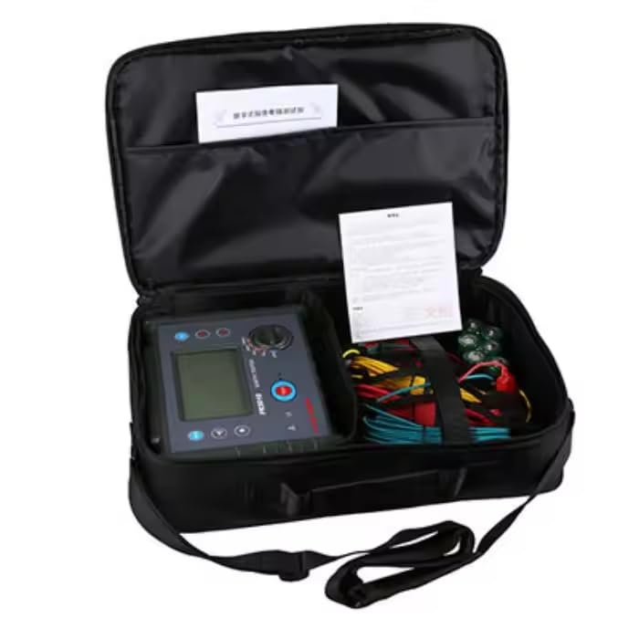 Test Voltage FR3010 Digital Ground Resistance Tester Earth Ground Voltage 600V for Professional Testing