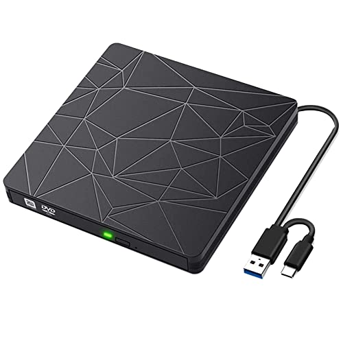 Lecteur graveur CD DVD externe LAUDS USB C double interface